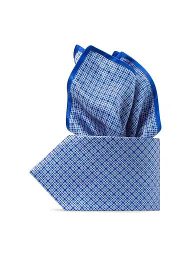 Stefano Ricci Men's Hand Printed Silk Tie Set | Thumbnail 1 Stefano Ricci Men's Hand Printed Silk Tie Set | Thumbnail 1