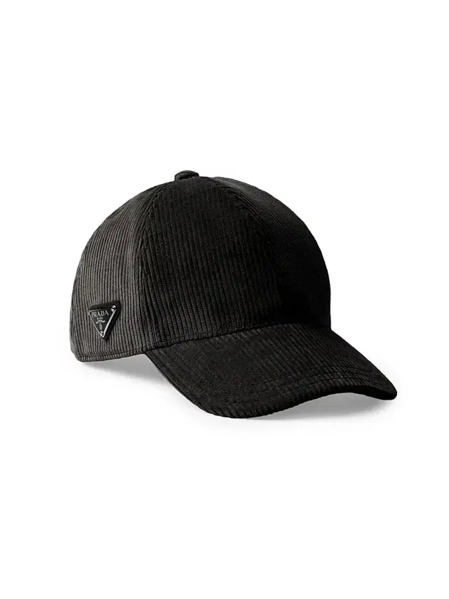 Men's Corduroy Baseball Cap - Black