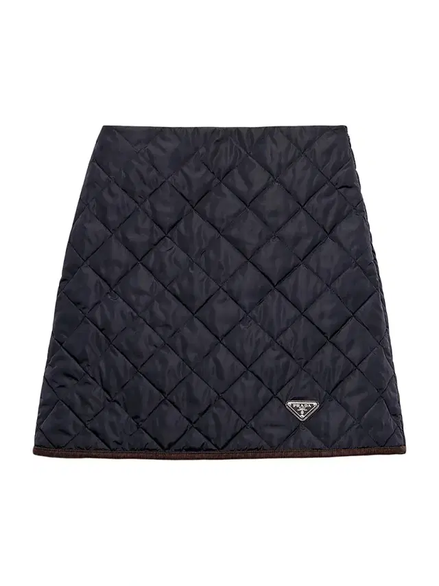 Women's Lightweight Re-Nylon Miniskirt - Blue