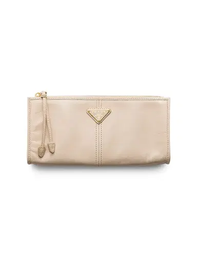 Prada Women's Leather Pouch - Dark Pink | Thumbnail 13