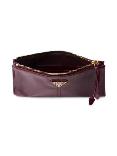 Prada Women's Leather Pouch - Dark Pink | Thumbnail 26