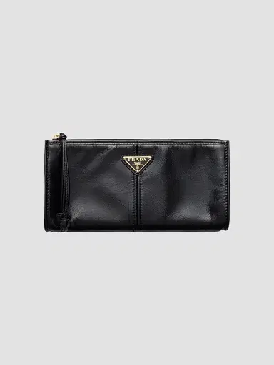 Prada Women's Leather Pouch - Dark Pink | Thumbnail 5