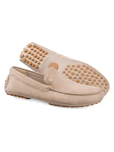 Stefano Ricci Men's Suede Driving Shoes - Medium Beige - Size 9 | Thumbnail 3 Stefano Ricci Men's Suede Driving Shoes - Medium Beige - Size 9 | Thumbnail 3