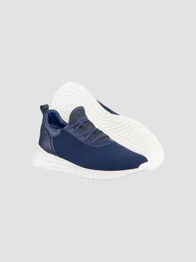 Stefano Ricci Men's Calfskin Leather Sneakers - Navy - Size 6.5 | Thumbnail 2