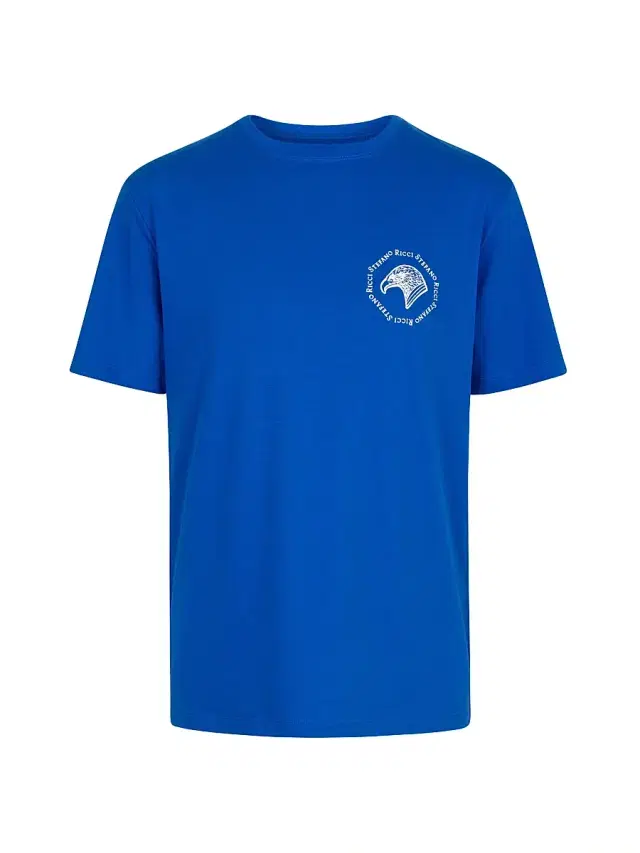 Men's Crewneck T-Shirt - Bright Blue