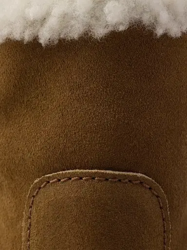 Prada Women's Suede Booties - Brown - Size 8.5 | Thumbnail 6 Prada Women's Suede Booties - Brown - Size 8.5 | Thumbnail 6