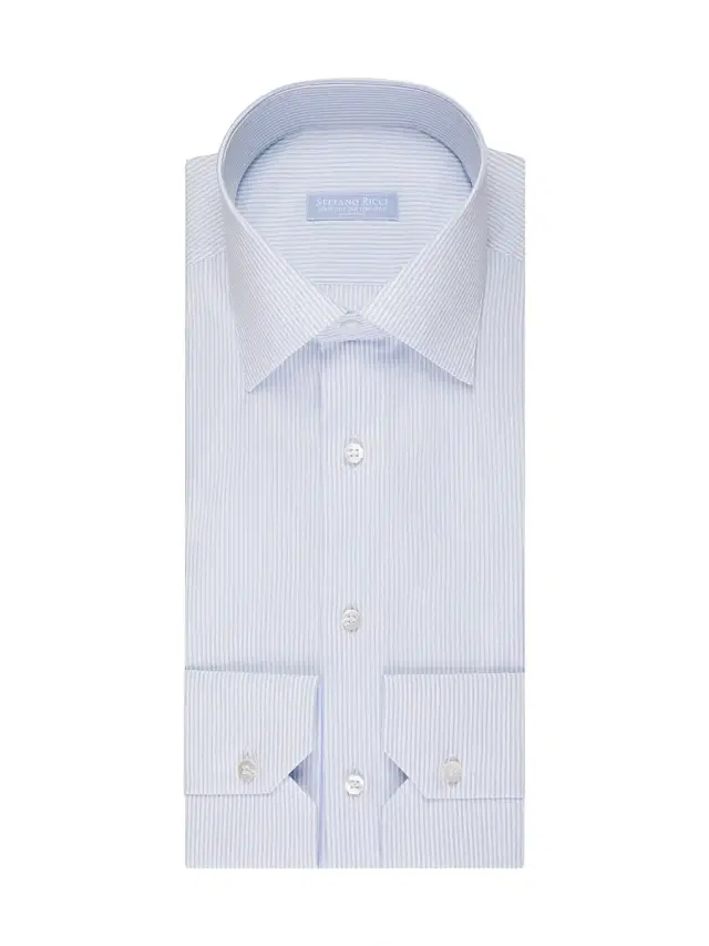 Men's Handmade Cotton Dress Shirt - Blue