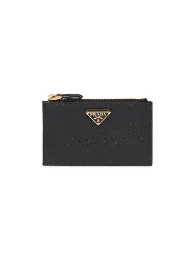 Prada Women's Saffiano Leather Card Holder | Thumbnail 1 Prada Women's Saffiano Leather Card Holder | Thumbnail 1
