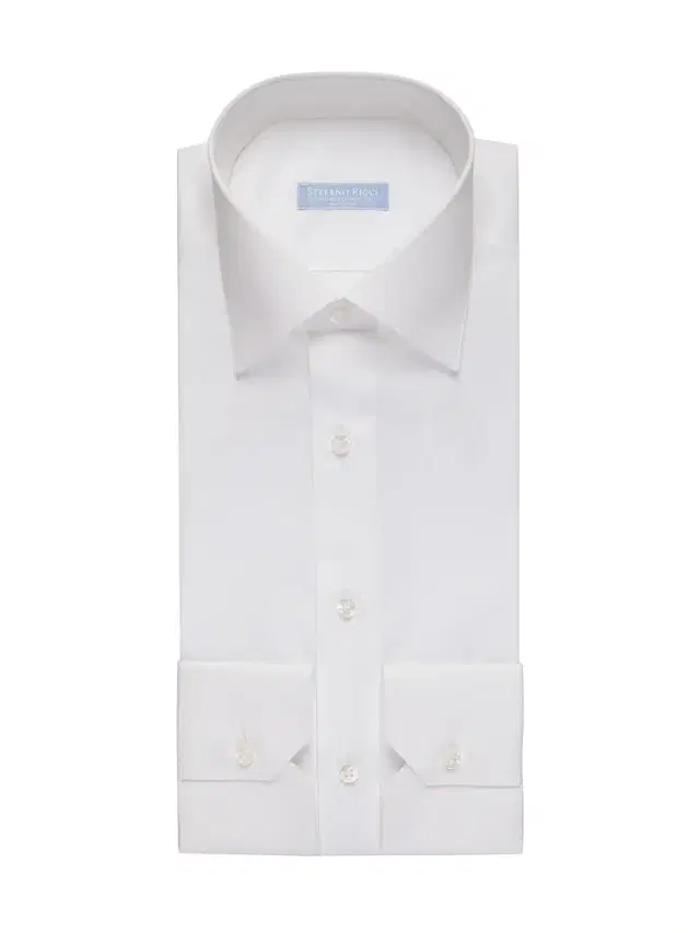 Men's Handmade Cotton Dress Shirt - White