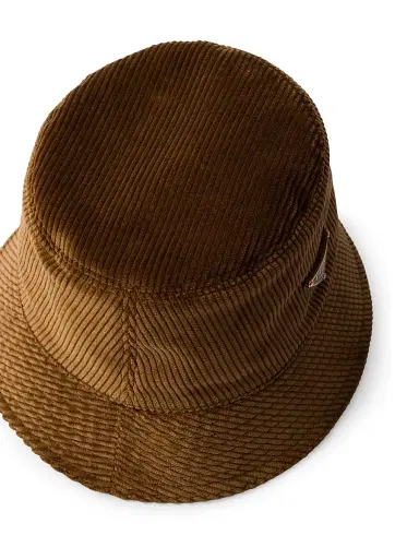 Prada Women's Corduroy Bucket Hat - Brown - Size XL | Thumbnail 2 Prada Women's Corduroy Bucket Hat - Brown - Size XL | Thumbnail 2