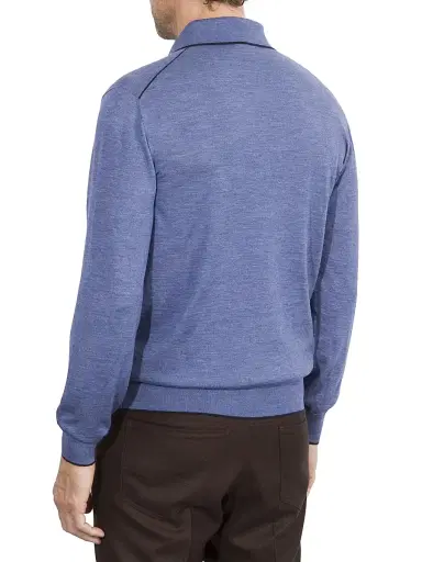 Stefano Ricci Men's Polo Sweater | Thumbnail 3
