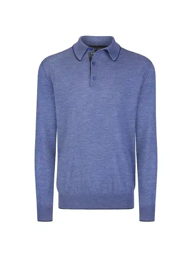 Stefano Ricci Men's Polo Sweater | Thumbnail 1