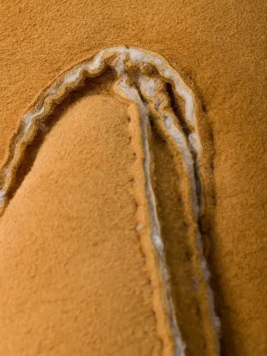 Prada Men's Suede Sheepskin Gloves - Beige Khaki - Size 9 | Thumbnail 2 Prada Men's Suede Sheepskin Gloves - Beige Khaki - Size 9 | Thumbnail 2