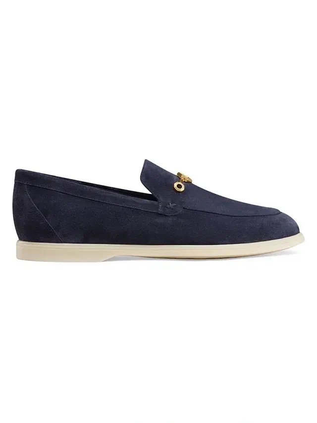 Men's Suede Loafers - Blue