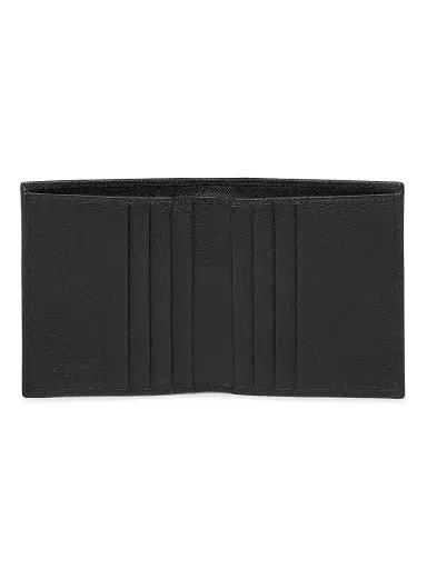 Prada Men's Saffiano Leather Wallet - Black | Thumbnail 4