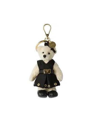 Prada Women's Bear Trick Keychain | Thumbnail 1 Prada Women's Bear Trick Keychain | Thumbnail 1