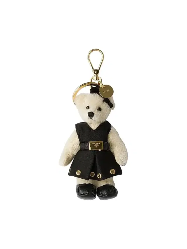 Prada Women's Bear Trick Keychain - White