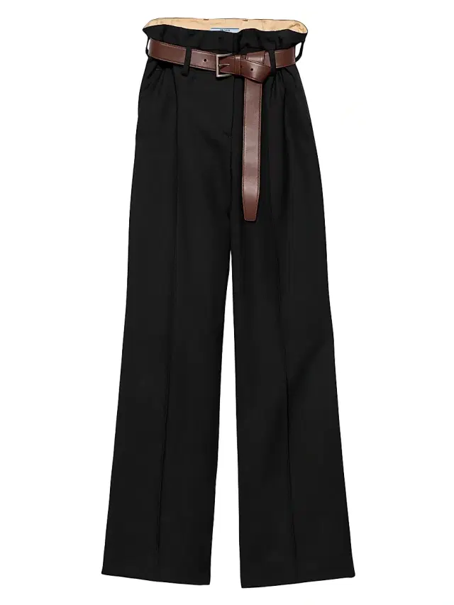 Women's Gabardine Pants - Black
