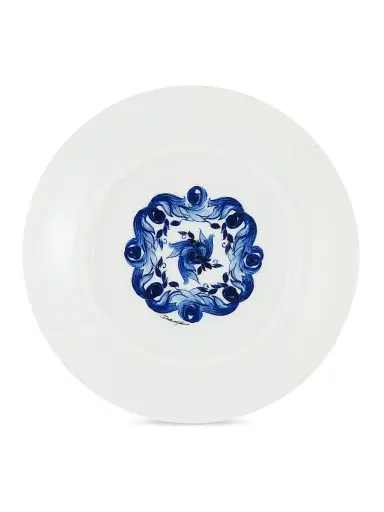 Dolce & Gabbana Blue Mediterraneo Stella 2-Piece Dessert Plate Set | Thumbnail 4 Dolce & Gabbana Blue Mediterraneo Stella 2-Piece Dessert Plate Set | Thumbnail 4