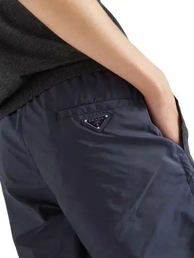 Prada Men's Re-Nylon Swim Trunks - Blue | Thumbnail 3