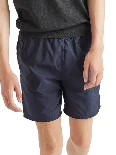 Prada Men's Re-Nylon Swim Trunks - Blue | Thumbnail 4
