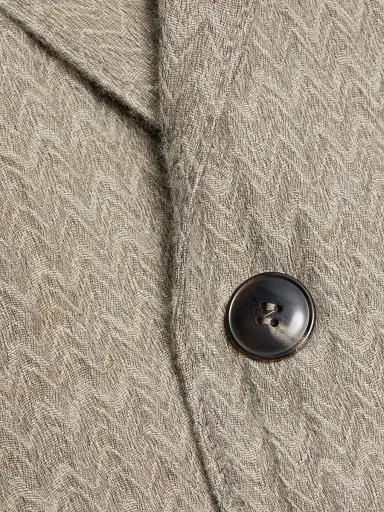 Giorgio Armani Men's Chevron Cashmere-Silk Upton Jacket | Thumbnail 7 Giorgio Armani Men's Chevron Cashmere-Silk Upton Jacket | Thumbnail 7