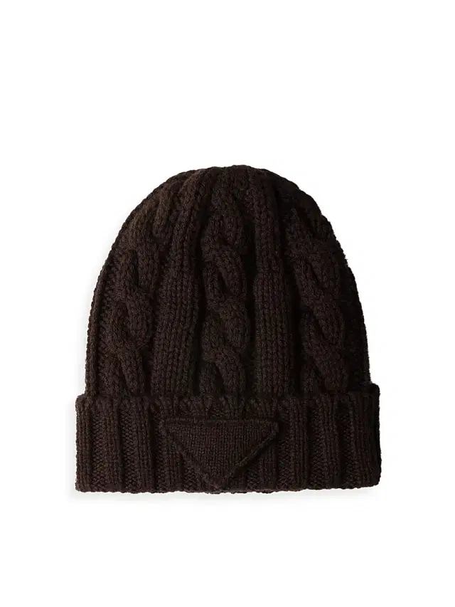 Women's Cashmere Beanie - Brown