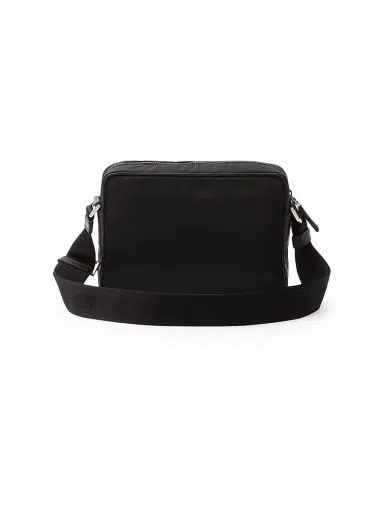 Prada Men's Re-Nylon and Saffiano Shoulder Bag - Black | Thumbnail 3 Prada Men's Re-Nylon and Saffiano Shoulder Bag - Black | Thumbnail 3