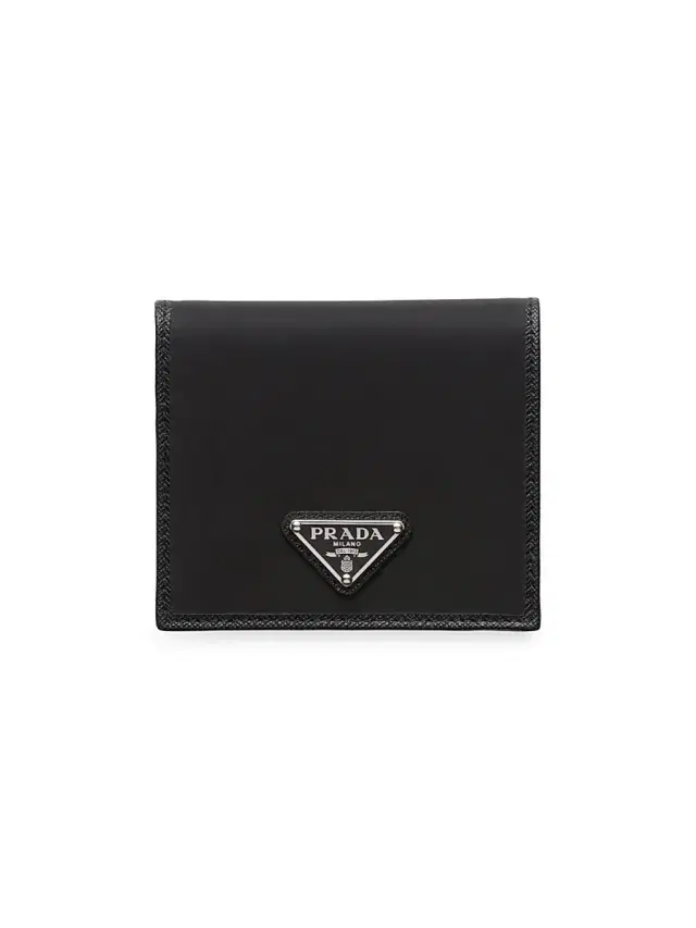 Prada Men's Re-Nylon Wallet - Black