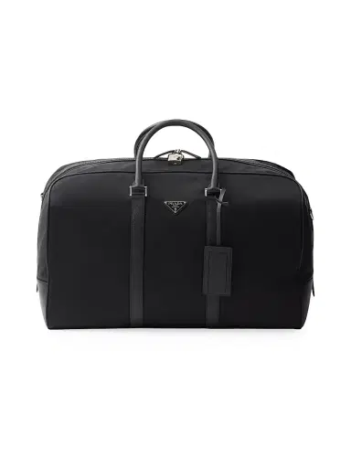 Prada Men's Re-Nylon and Saffiano Leather Duffel Bag | Thumbnail 1