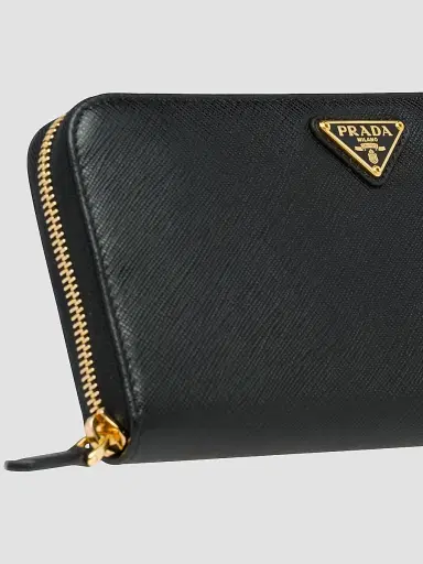 Prada Women's Large Saffiano Leather Wallet | Thumbnail 5 Prada Women's Large Saffiano Leather Wallet | Thumbnail 5