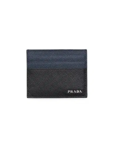 Prada Men's Saffiano Leather Card Holder | Thumbnail 1