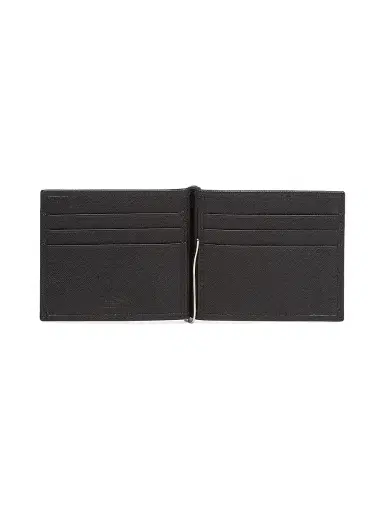 Prada Men's Saffiano Leather Wallet - Black | Thumbnail 2