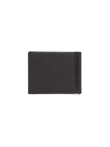 Prada Men's Saffiano Leather Wallet - Black | Thumbnail 3