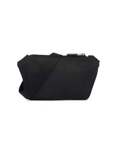 Prada Men's Re-Nylon And Saffiano Leather Shoulder Bag - Black | Thumbnail 4