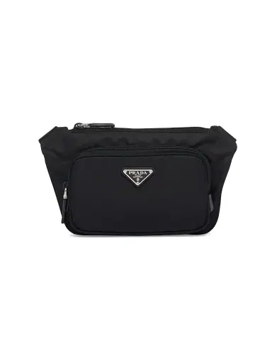 Prada Men's Re-Nylon And Saffiano Leather Shoulder Bag - Black | Thumbnail 1