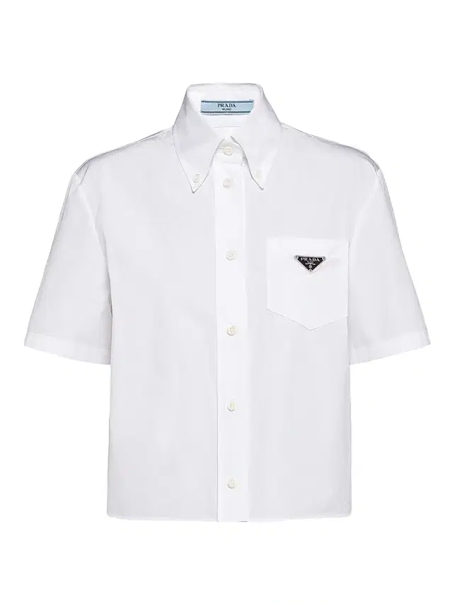 Women's Poplin Shirt - White