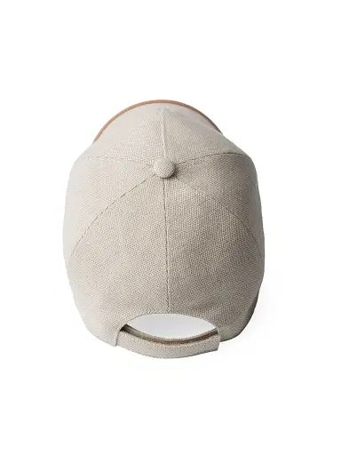 Prada Men's Linen Blend Baseball Cap - Beige - Size XL | Thumbnail 2 Prada Men's Linen Blend Baseball Cap - Beige - Size XL | Thumbnail 2