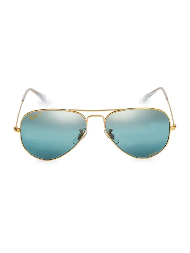 Ray-Ban Men's RB3025 55MM Aviator Sunglasses