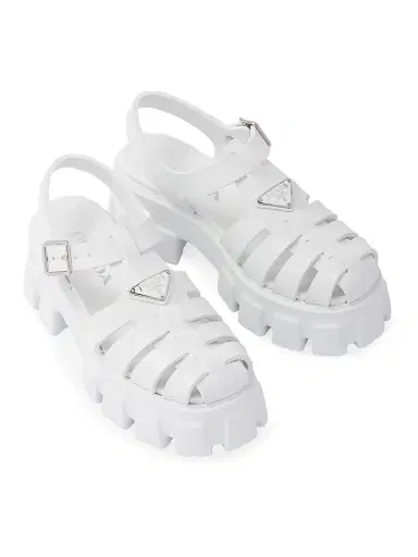 Prada Women's Foam Rubber Sandals | Thumbnail 3 Prada Women's Foam Rubber Sandals | Thumbnail 3
