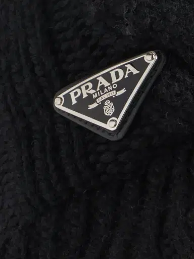 Prada Women's Wool Bucket Hat - Black - Size Large | Thumbnail 2 Prada Women's Wool Bucket Hat - Black - Size Large | Thumbnail 2