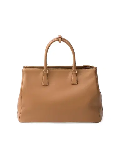 Prada Women's Extra-Large Galleria Leather Bag - Beige Khaki | Thumbnail 3