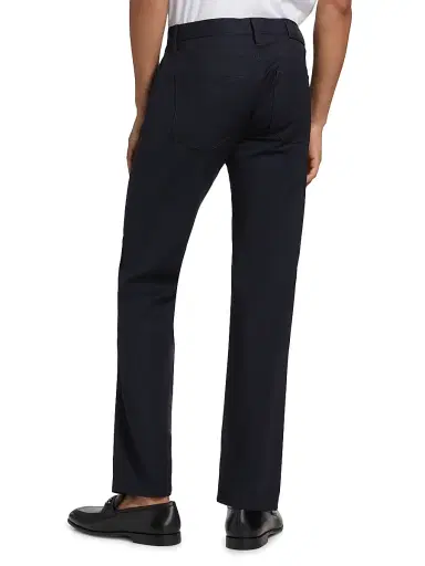 Giorgio Armani Men's Wool 5-Pocket Pants - Navy - Size 34 | Thumbnail 5 Giorgio Armani Men's Wool 5-Pocket Pants - Navy - Size 34 | Thumbnail 5