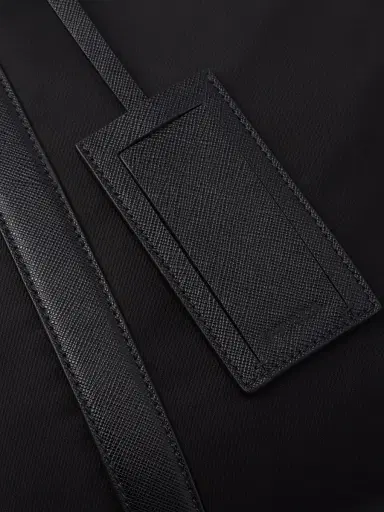 Prada Men's Re-Nylon and Saffiano Leather Duffel Bag | Thumbnail 7 Prada Men's Re-Nylon and Saffiano Leather Duffel Bag | Thumbnail 7