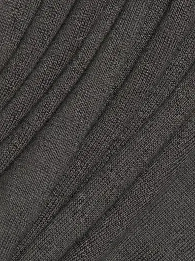Giorgio Armani Men's Silk-Cotton Crewneck Sweater - Grey - Size 42 | Thumbnail 7