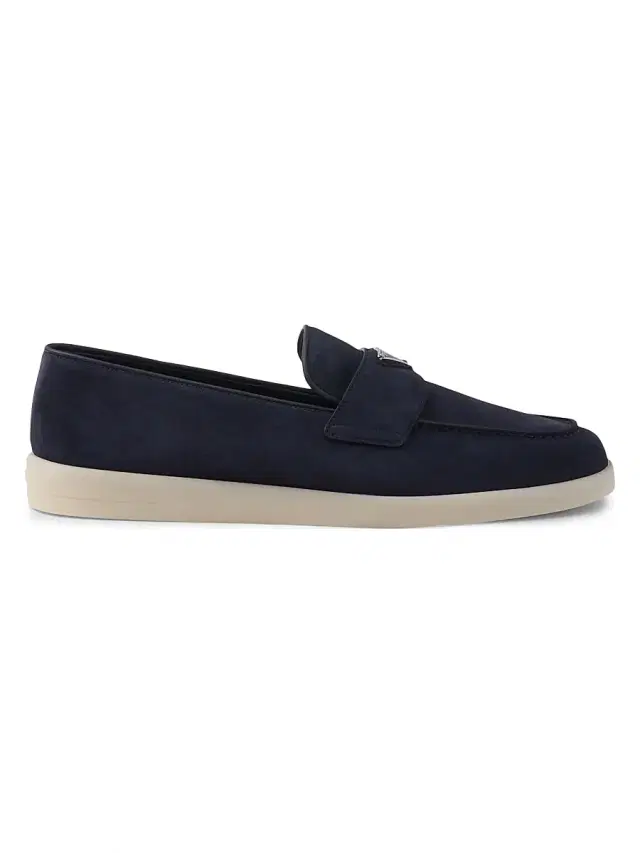 Men's Suede Loafers - Blue