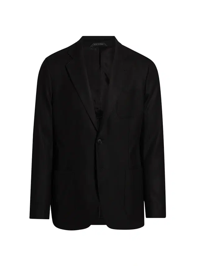 Giorgio Armani Men's Cashmere Stretch Upton Jacket - Black
