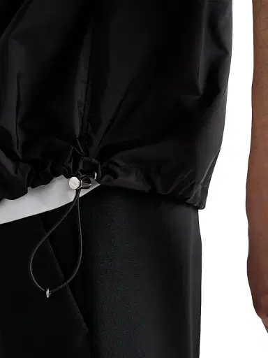 Prada Men's Short Sleeve Light Re-Nylon Shirt - Black - Size XL | Thumbnail 6 Prada Men's Short Sleeve Light Re-Nylon Shirt - Black - Size XL | Thumbnail 6