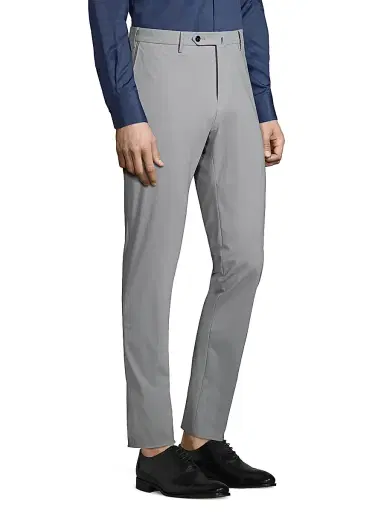 PT Torino Men's Super-Stretch Kinetic Trousers - Light Grey - Size 44 | Thumbnail 4 PT Torino Men's Super-Stretch Kinetic Trousers - Light Grey - Size 44 | Thumbnail 4