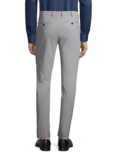 PT Torino Men's Super-Stretch Kinetic Trousers - Light Grey - Size 44 | Thumbnail 5 PT Torino Men's Super-Stretch Kinetic Trousers - Light Grey - Size 44 | Thumbnail 5